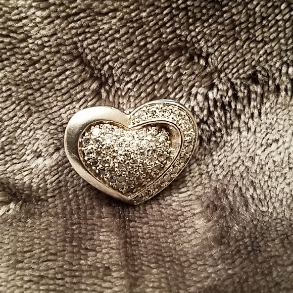 Sterling Silver Heart Pendant - Picture 2 of 7